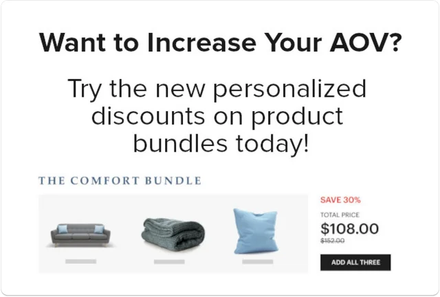Introducing Personalized Discounts on Product Bundles
