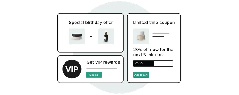 shopping personalization for retention