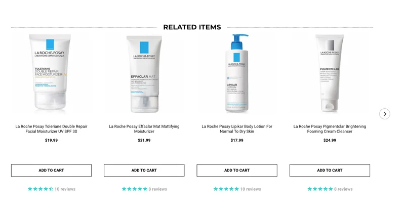 Product detail page recommendation strategies