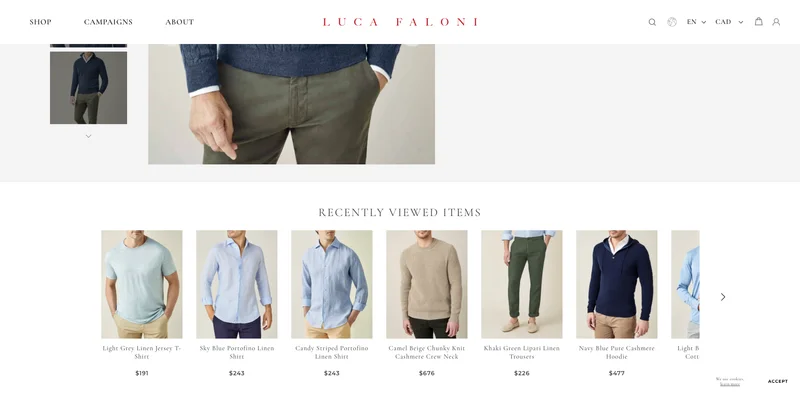 Product detail page recommendation strategies