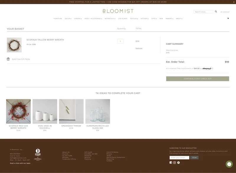 Shopping cart and checkout recommendation strategies