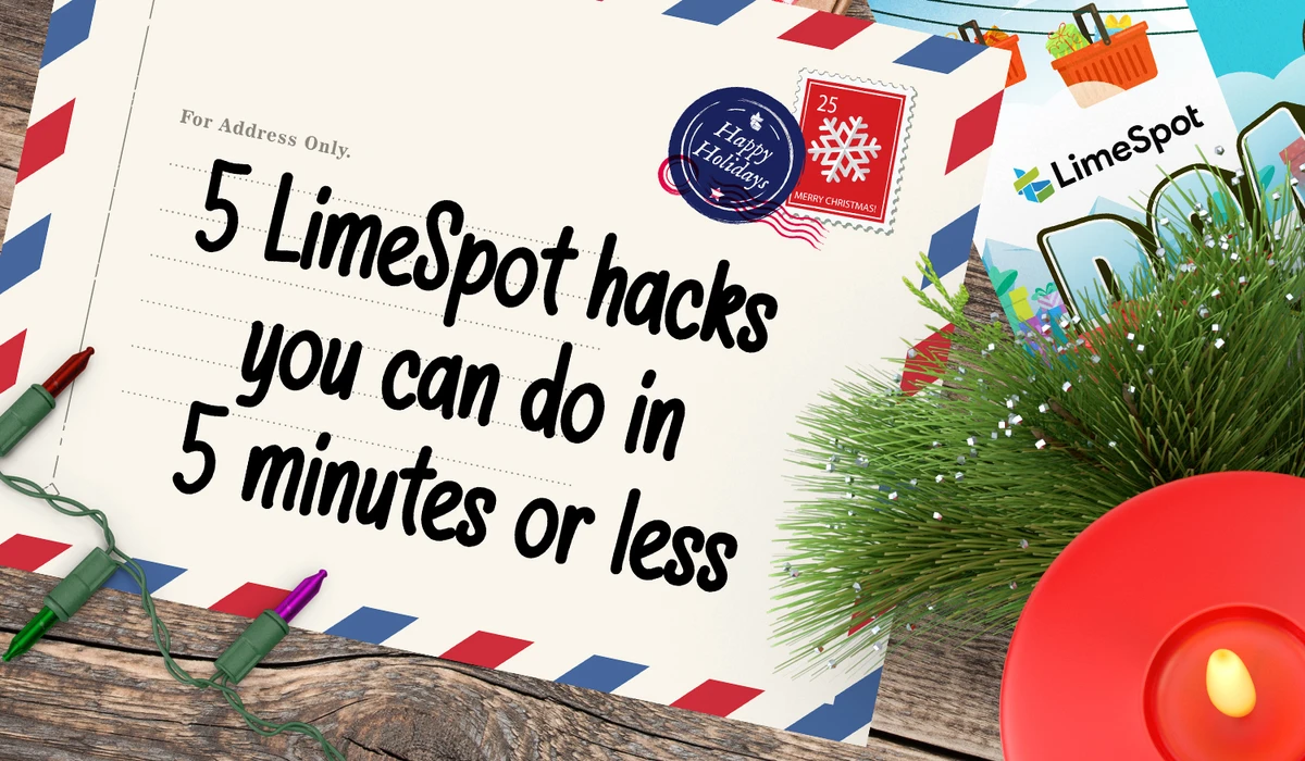 5 LimeSpot hacks you can do in 5 minutes or less