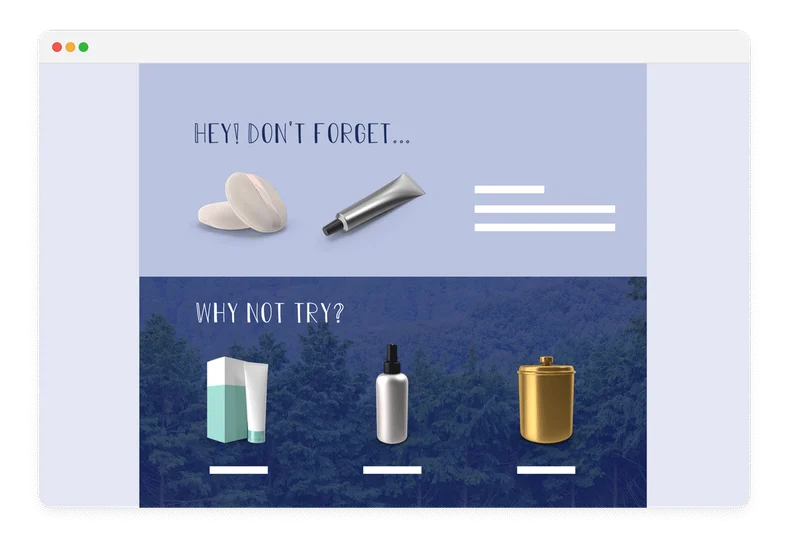 Examples of customer segments for an eCommerce brand