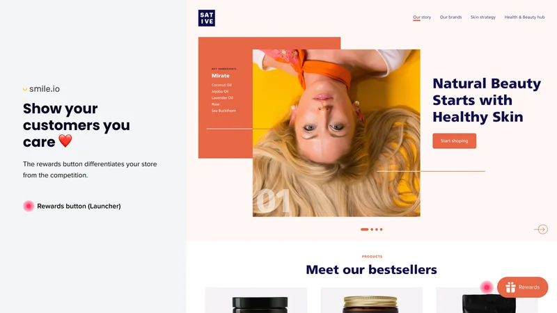 Smile Rewards Shopify App