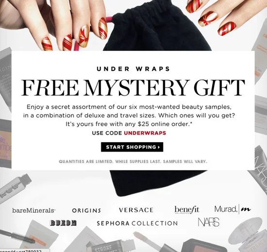 Free Mystery Gift
