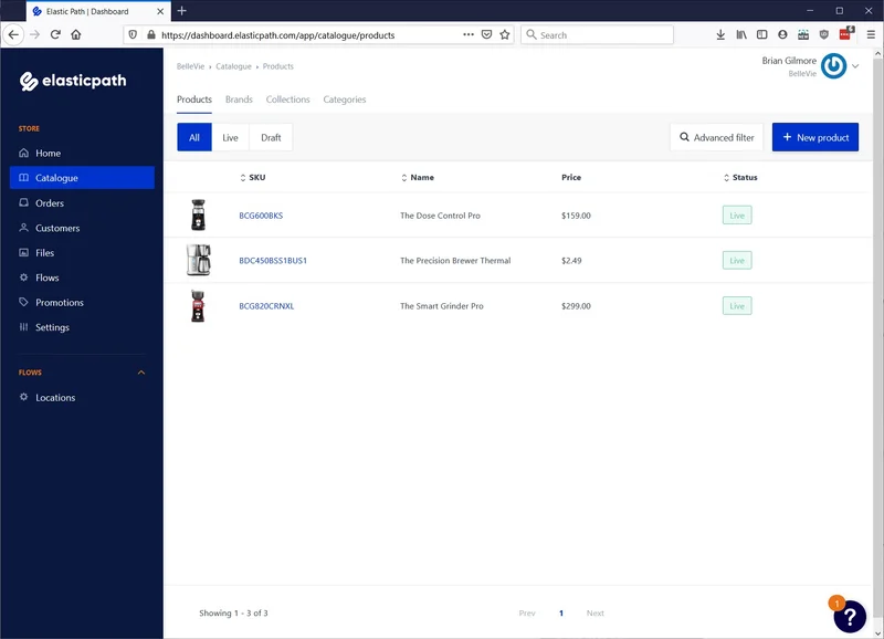 Elastic Path headless commerce