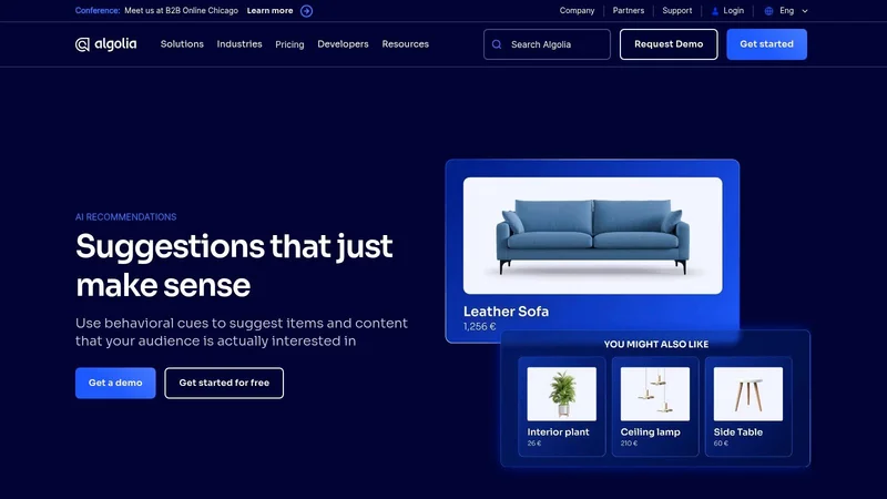 Algolia Recommend